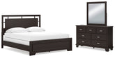 J&M Furniture - Ashley Furniture - Covetown California King Panel Bed, Dresser and Mirror - California King Panel Bed, Dresser and Mirror - B441B11